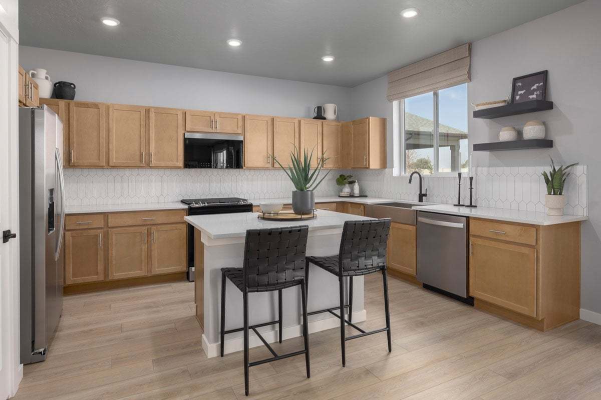 Plan 2391 Modeled - Kitchen