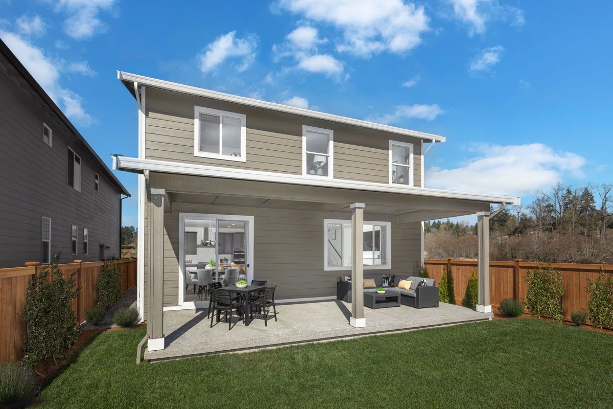 Plan 2070 Modeled - Rear exterior