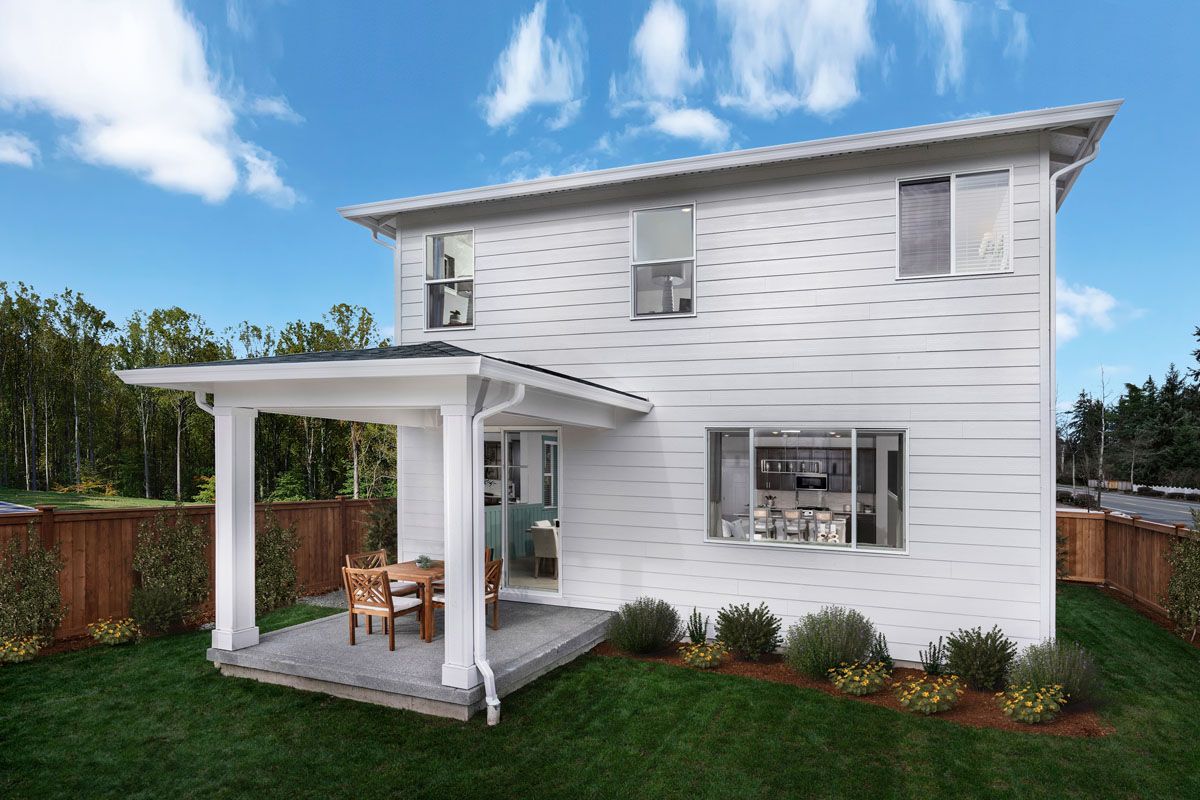 Plan 2330 Modeled - Rear exterior