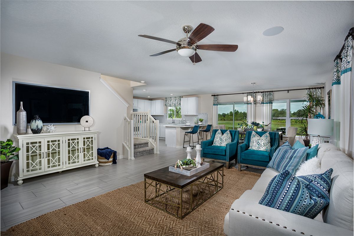 Plan 2107 - Great room