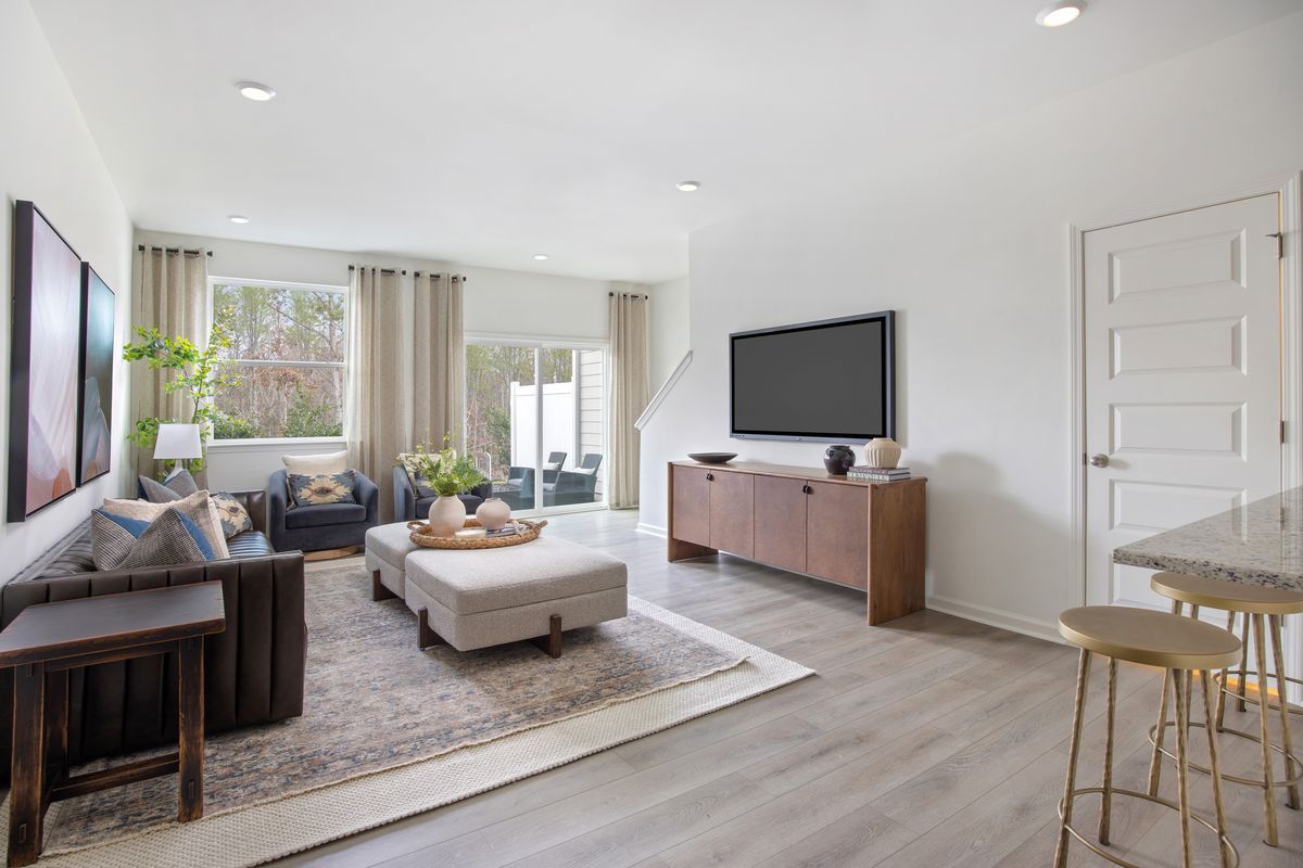 Plan 1155 Modeled - Great room