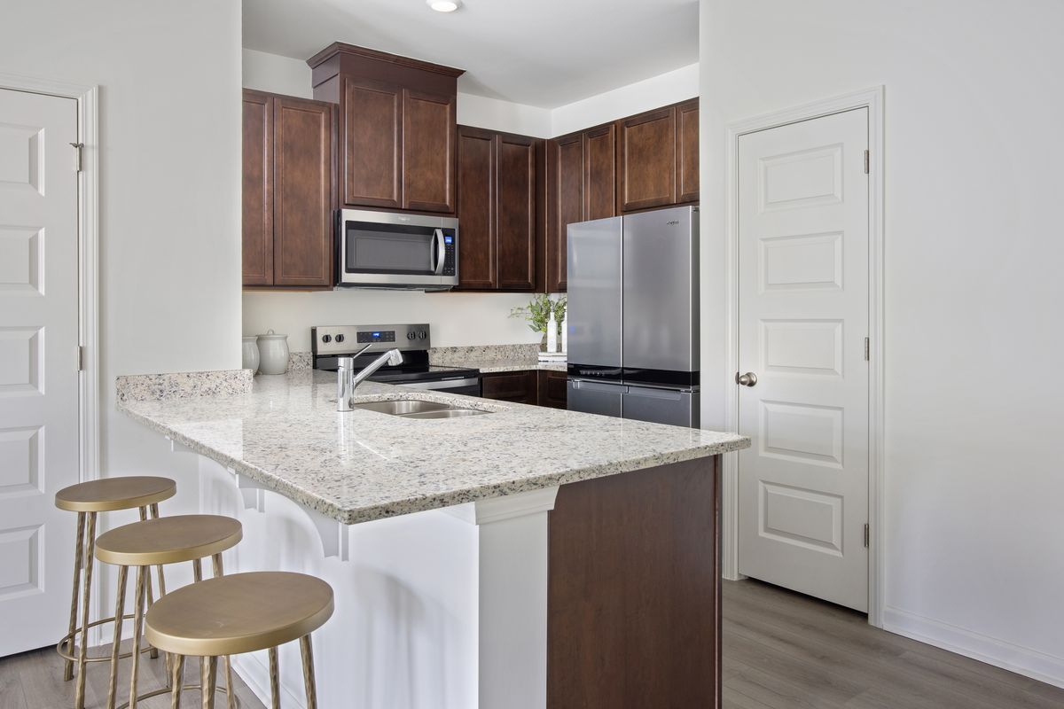 Plan 1155 Modeled - Kitchen