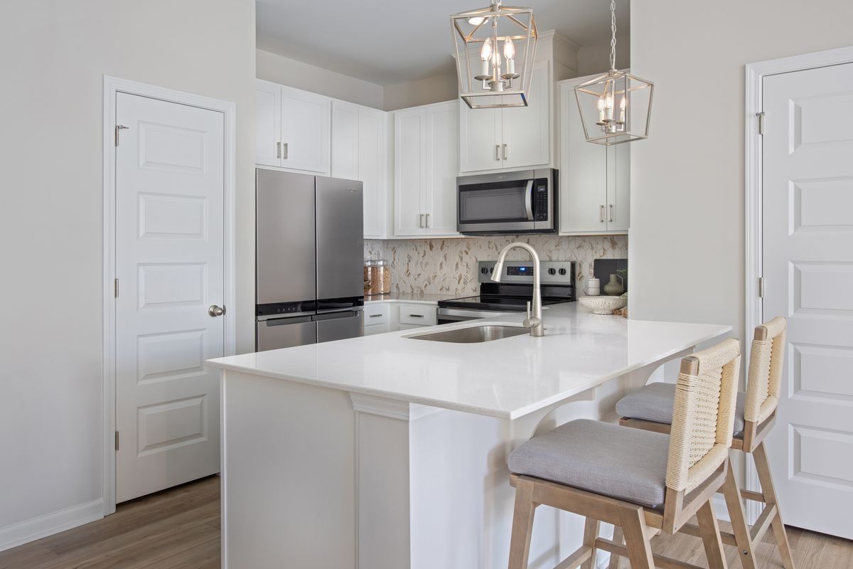 Plan 1359 Modeled - Kitchen