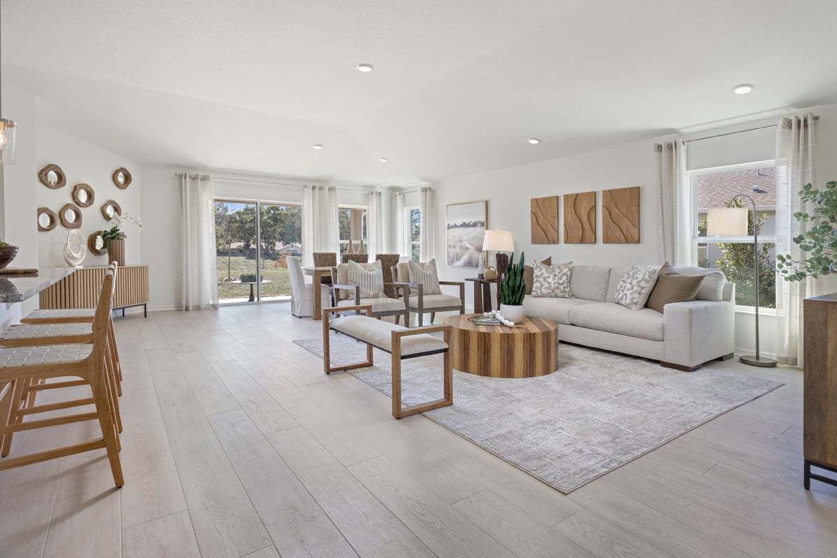 Plan 1989 Modeled - Great room
