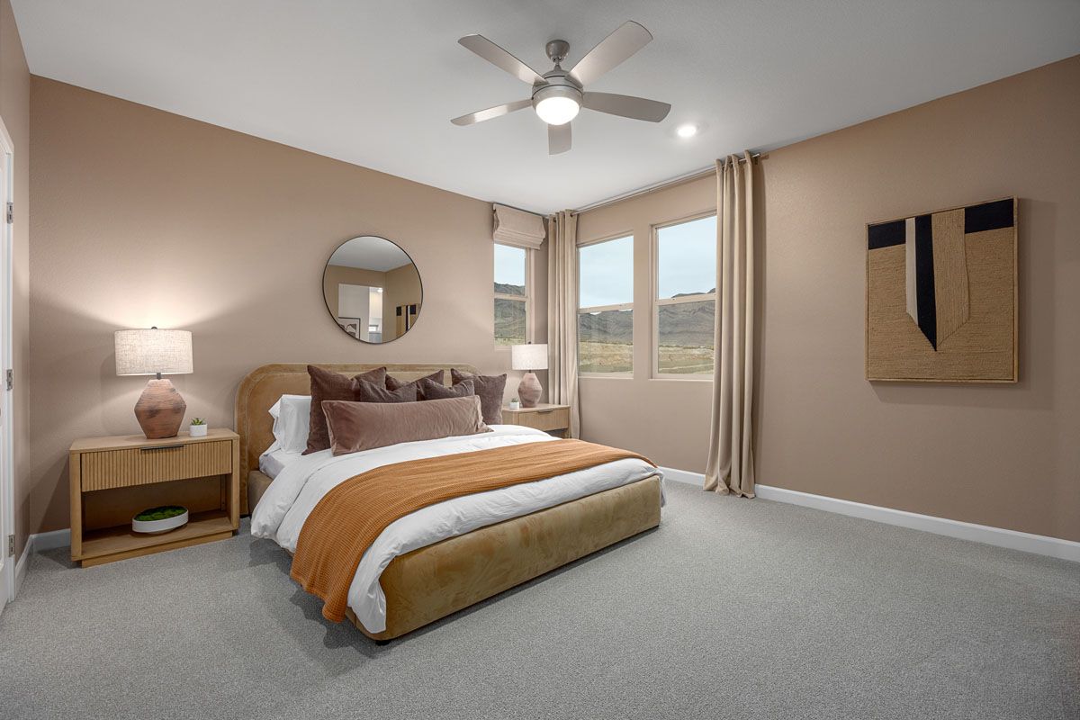 Plan 2090 Modeled - Primary bedroom