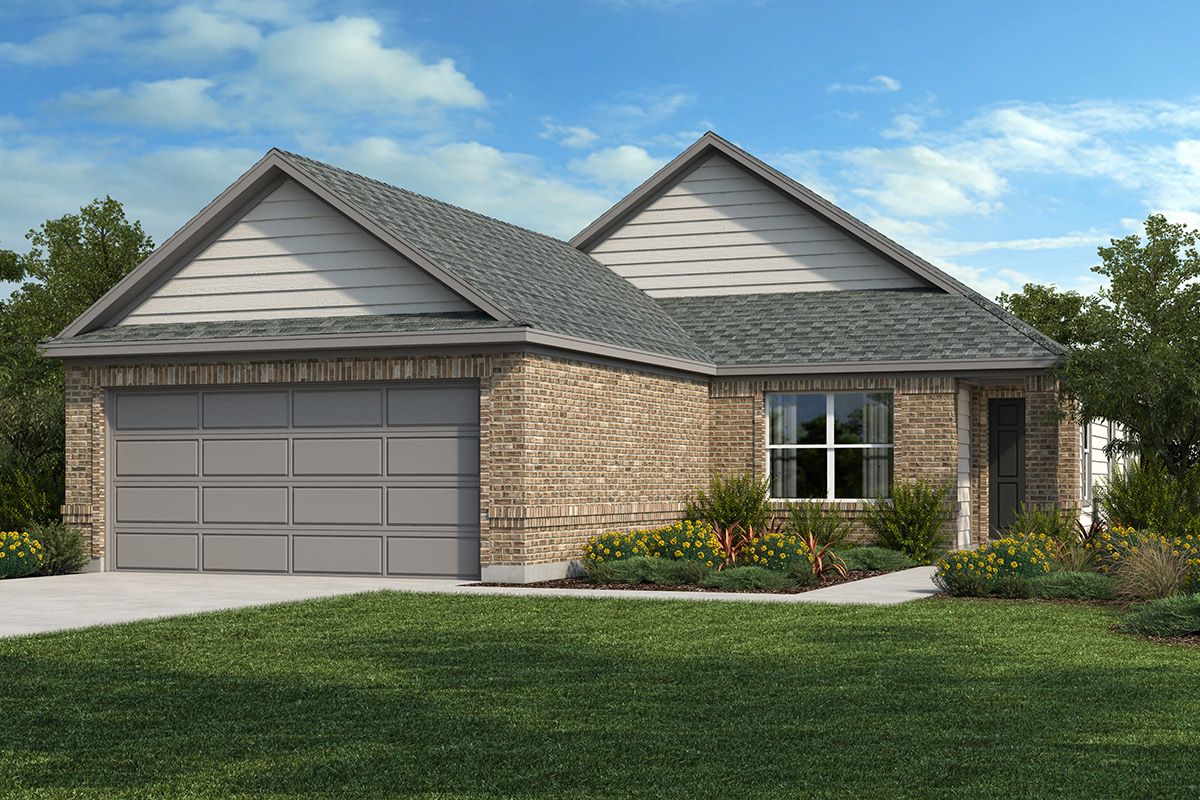 Plan 1523 - Knox Ridge: Converse, Texas - KB Home