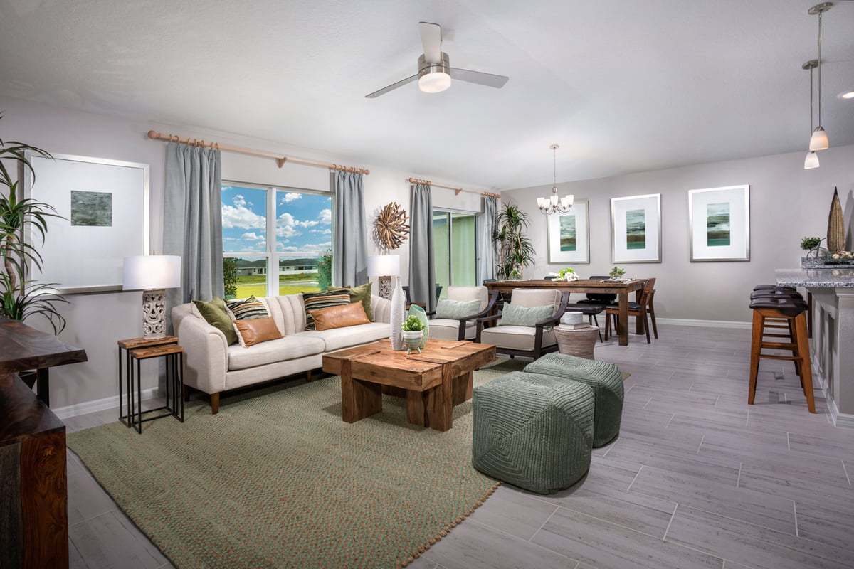 Plan 1707  - Great room