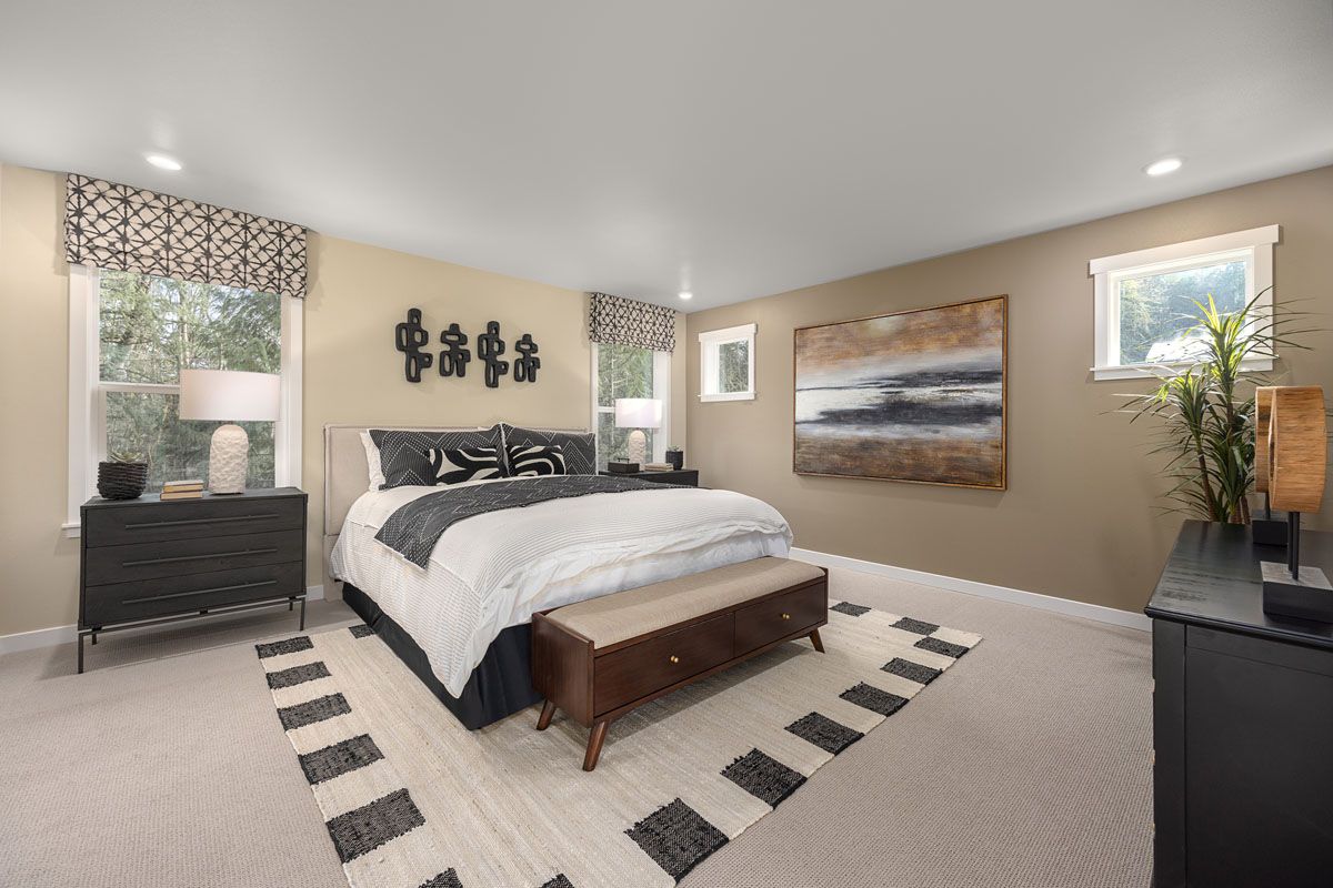 Plan 2330 Modeled - Primary bedroom