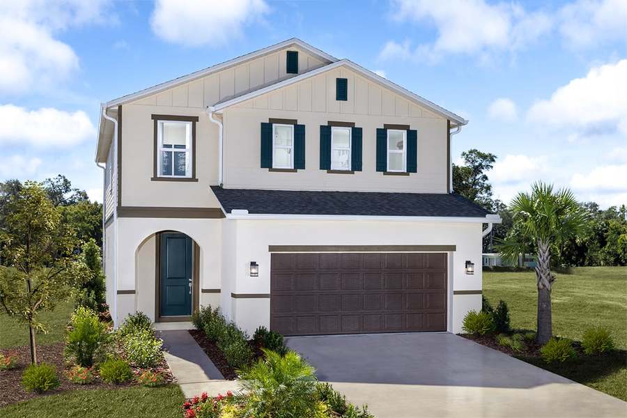 Plan 2107 Modeled floor plan