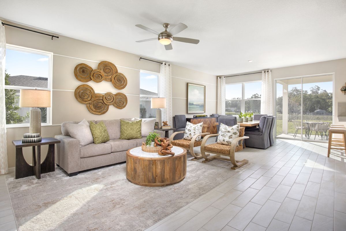 Plan 2107 Modeled - Great room