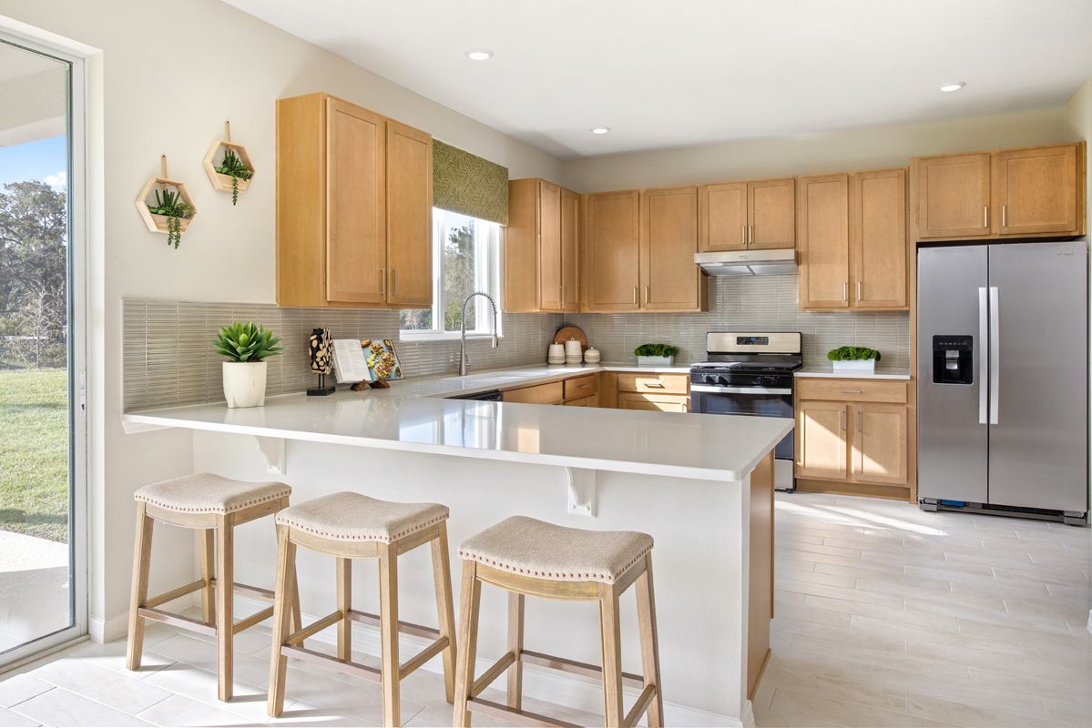 Plan 2107 Modeled - Kitchen
