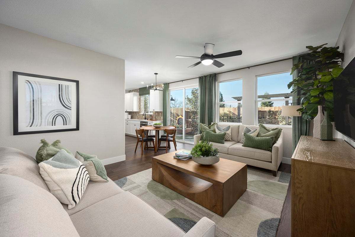 Plan 1755 Modeled - Great room
