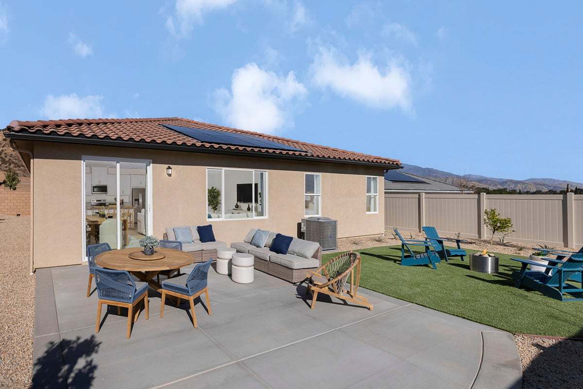 Plan 2379 Modeled - Rear exterior