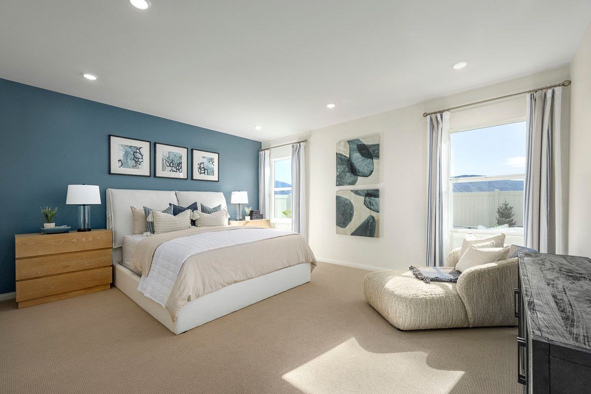 Plan 2379 Modeled - Primary bedroom