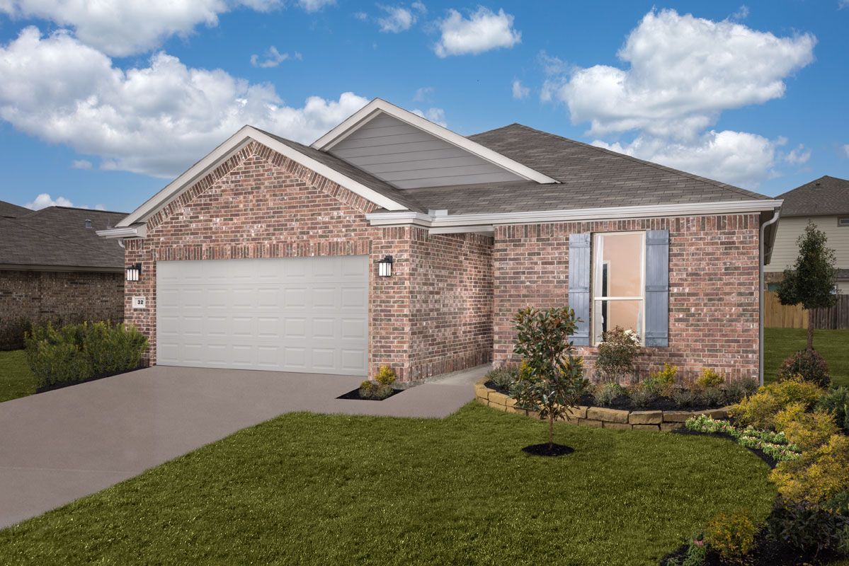 Plan 1675 Modeled - Front exterior