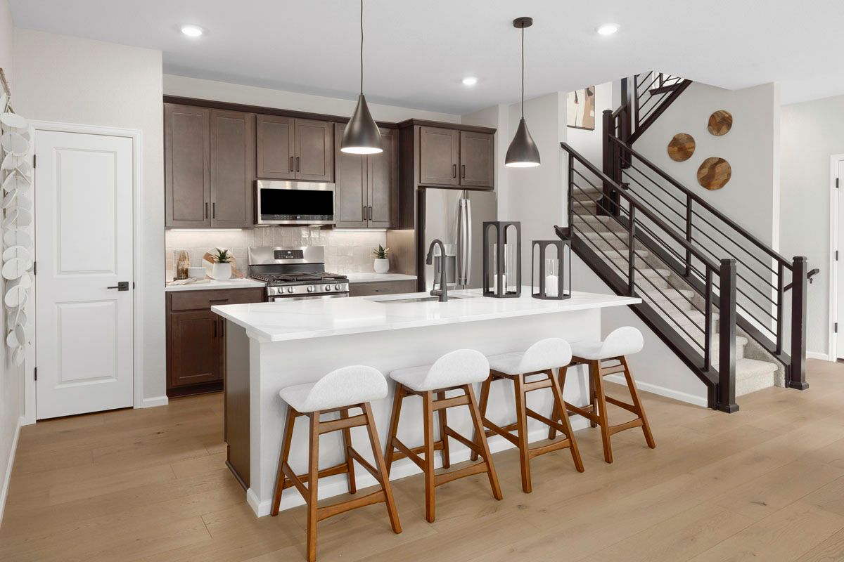 Plan 1755 Modeled - Kitchen