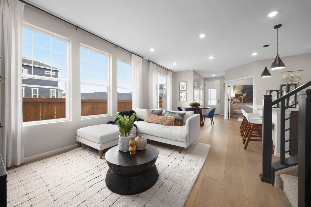 Plan 1755 Modeled - Great room