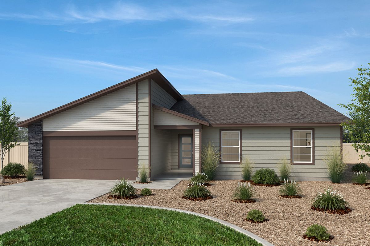 Exterior D with optional masonry