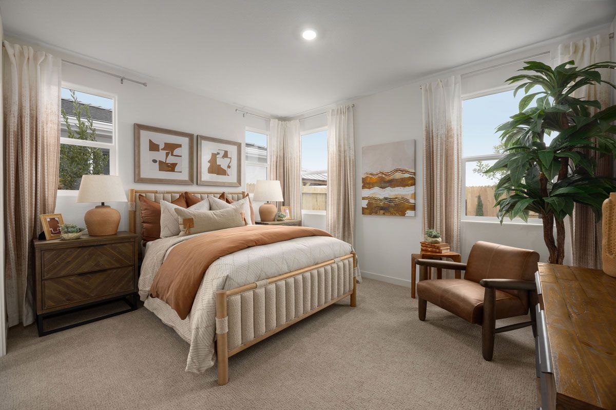 Plan 1429 Modeled - Primary bedroom