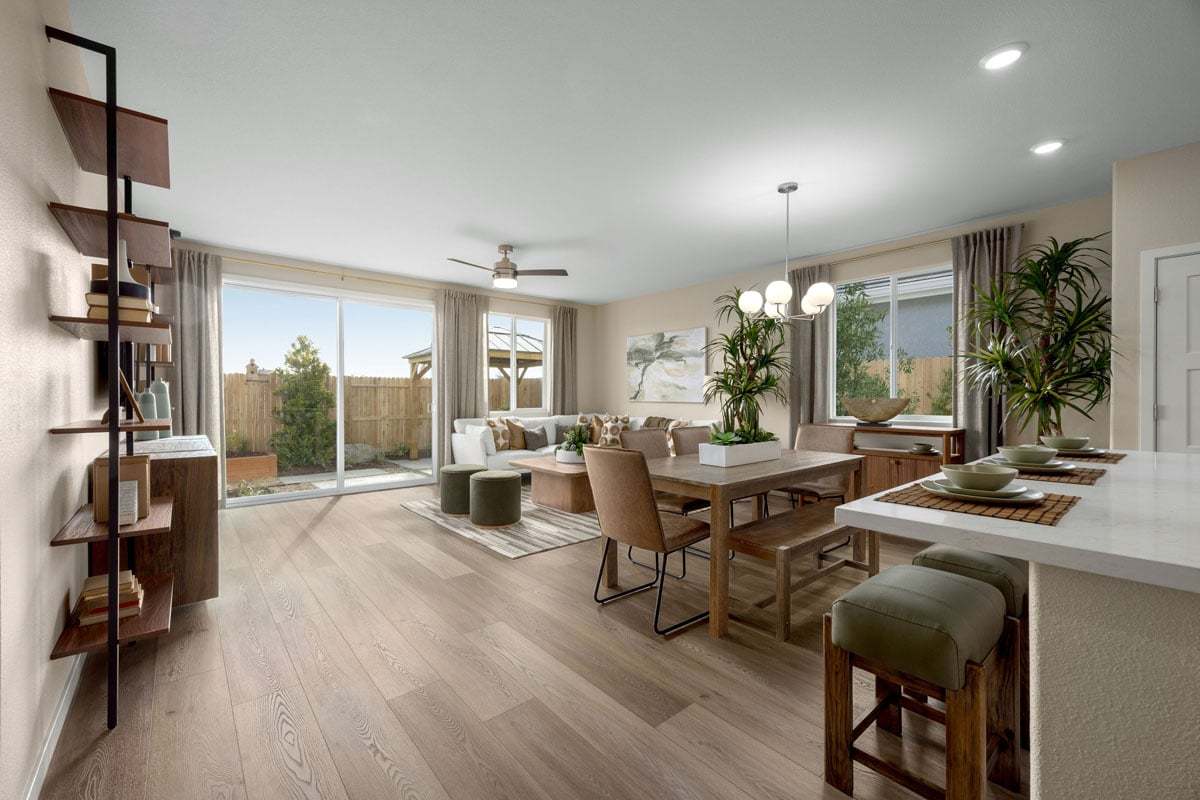 Plan 1672 Modeled - Great room