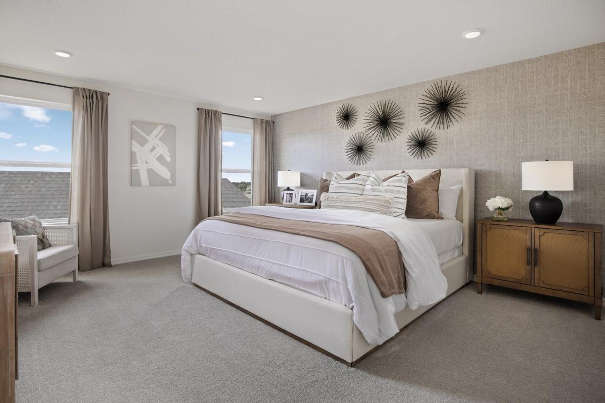 Plan 2387 Modeled - Primary bedroom