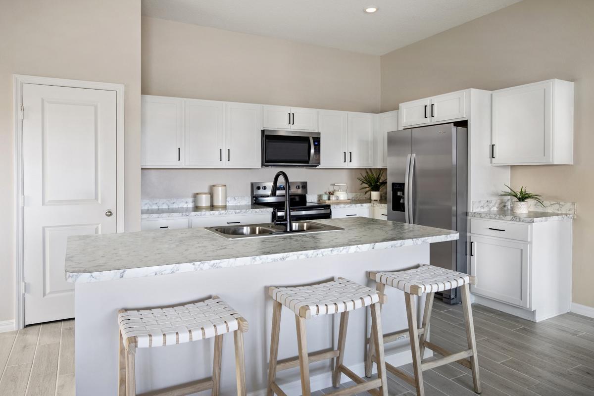 Plan 1584 Modeled - Kitchen