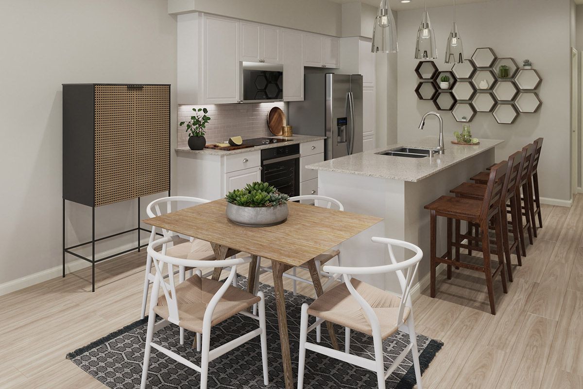 Plan 1714 - Dining area