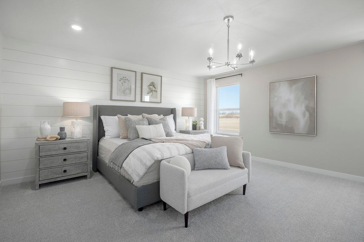 Plan 2221 Modeled - Primary bedroom