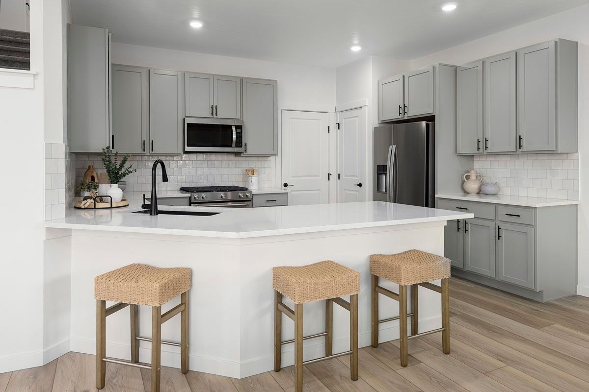 Plan 1870 Modeled - Kitchen