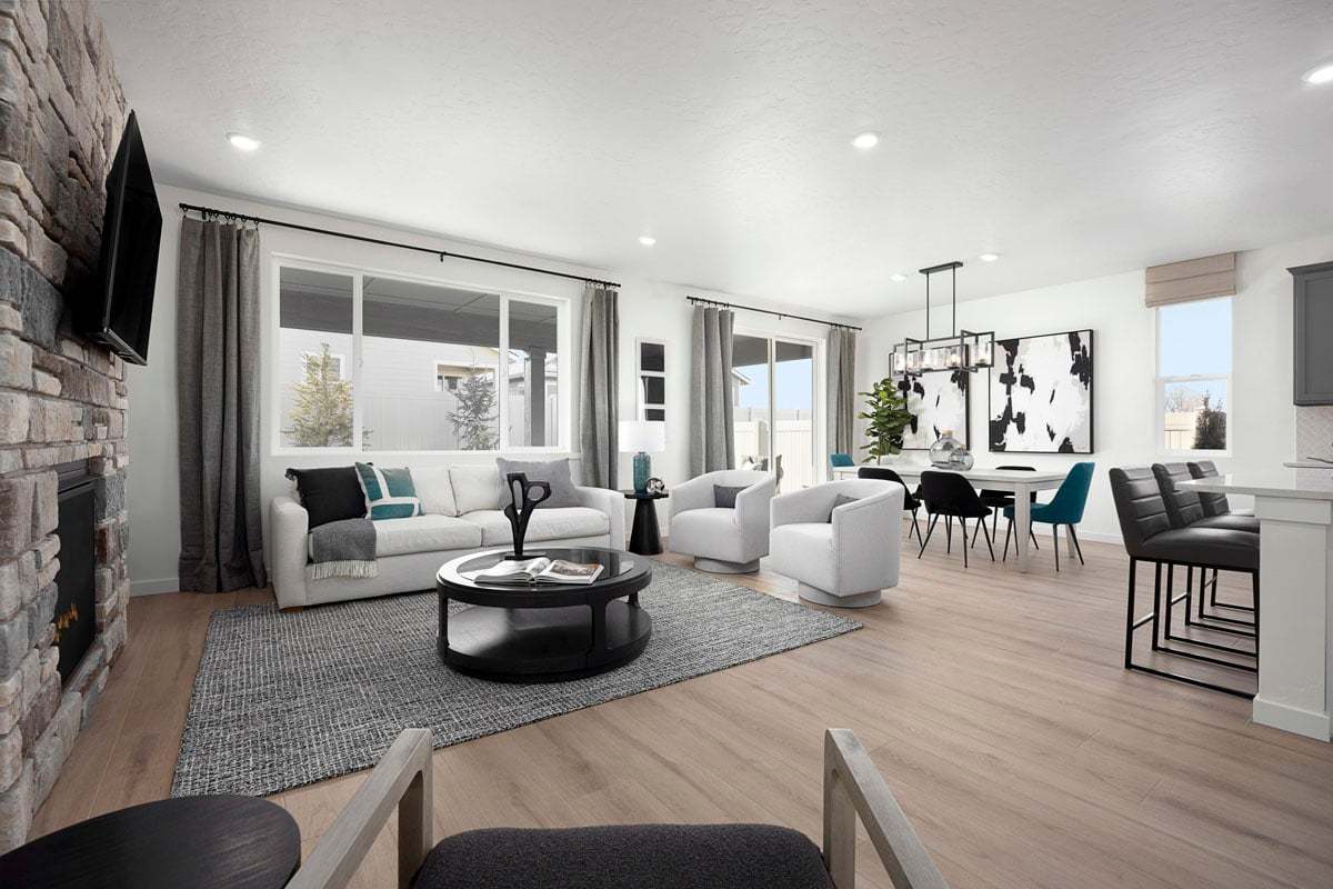 Plan 2755 Modeled - Great room