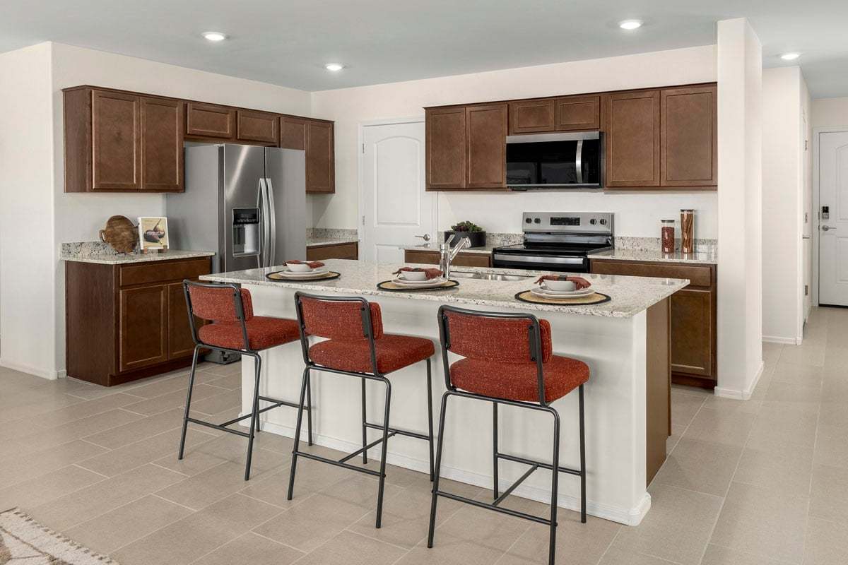 Plan 1768 Modeled - Kitchen