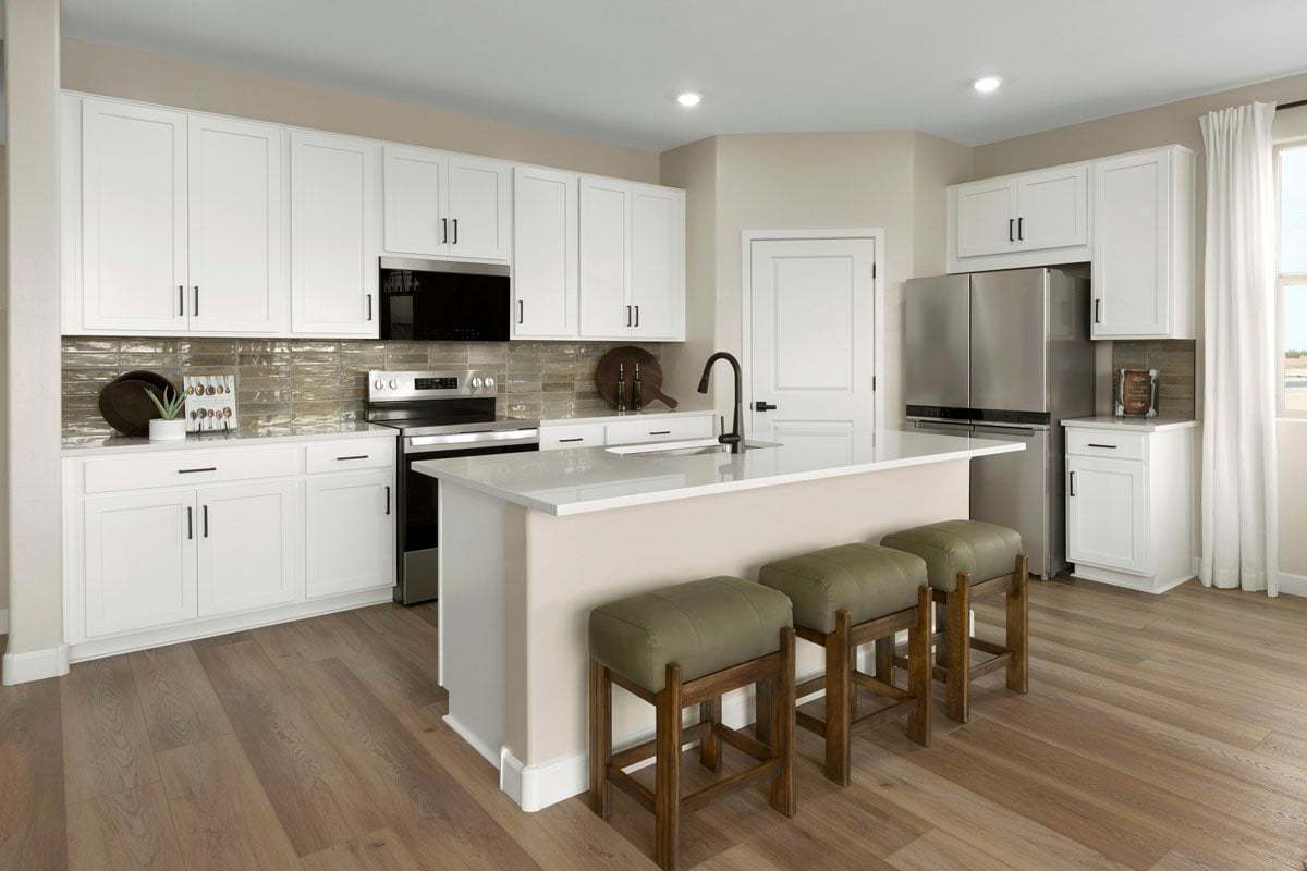 Plan 2467 Modeled - Kitchen