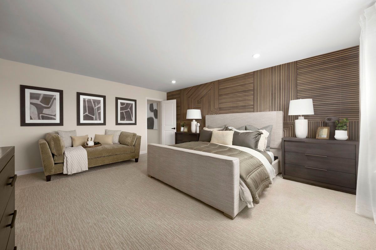 Plan 2467 Modeled - Primary bedroom