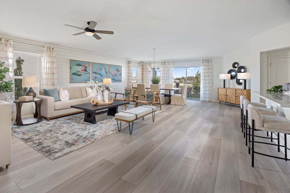 Plan 1989 Modeled - Great room