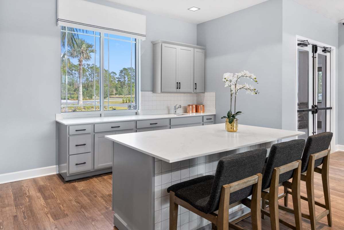 Clubhouse kitchen