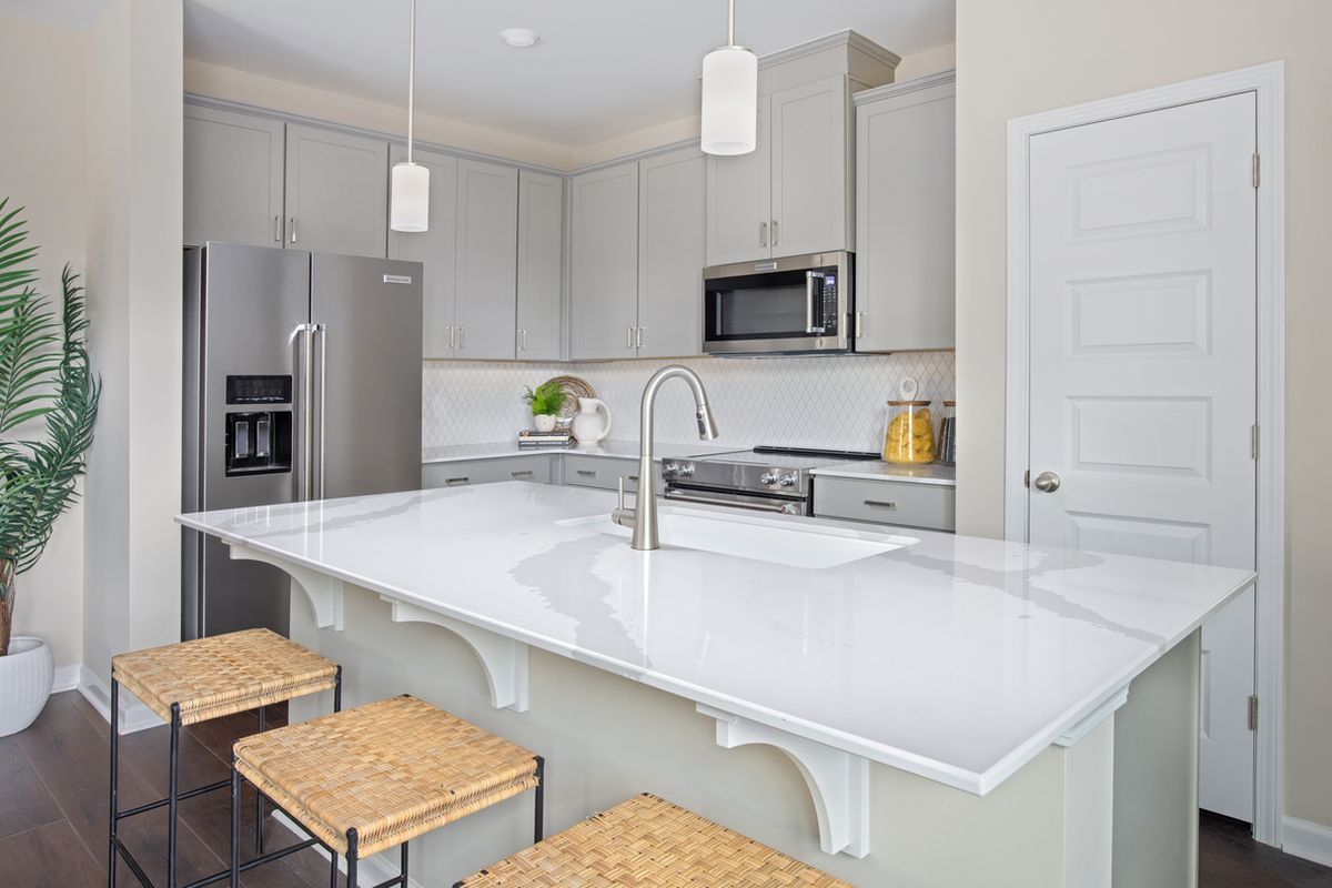Plan 1601 Modeled - Kitchen