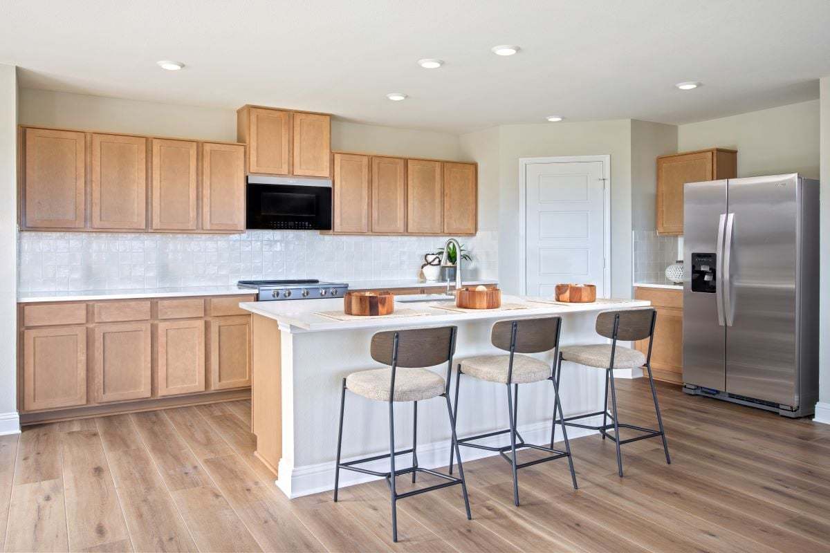 Plan 2091 Modeled - Kitchen