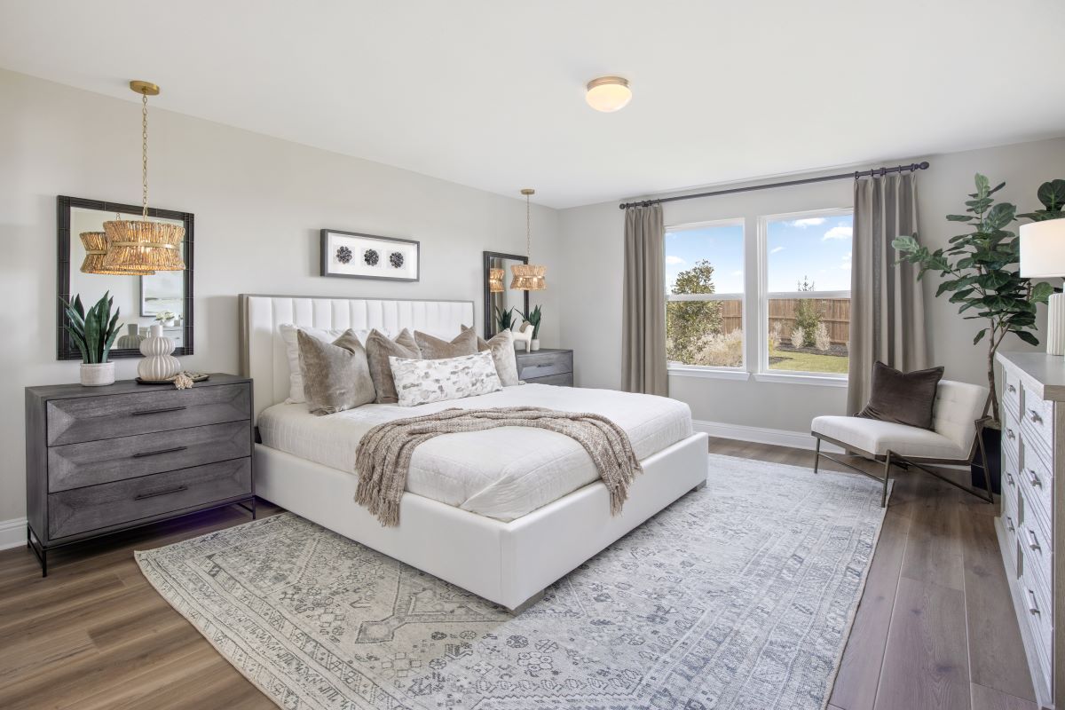 Plan 2091 Modeled - Primary bedroom