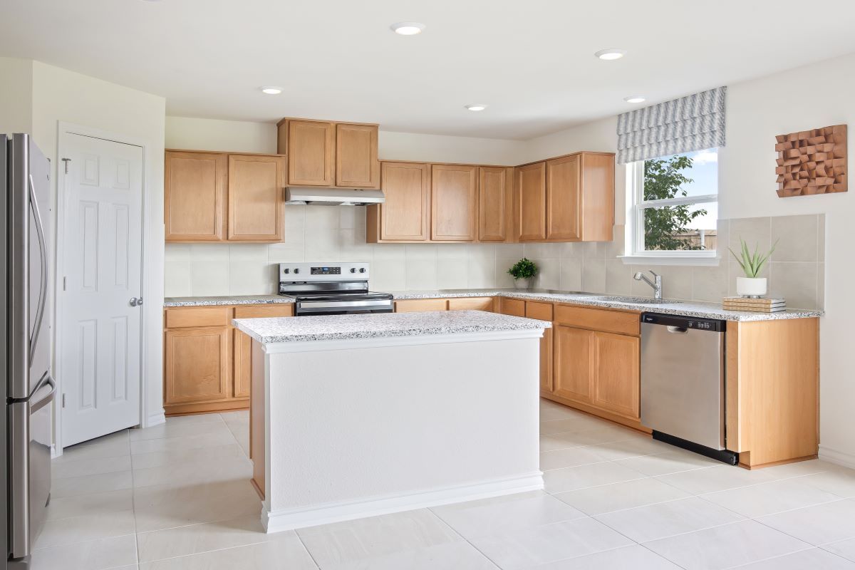 Plan 1838 Modeled - Kitchen
