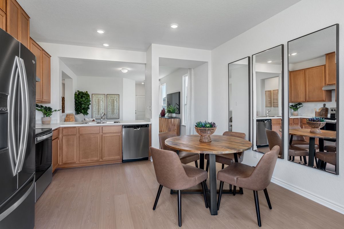 Plan 1243 Modeled - Kitchen