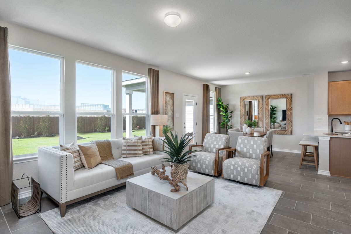 Plan 1772 Modeled - Great room