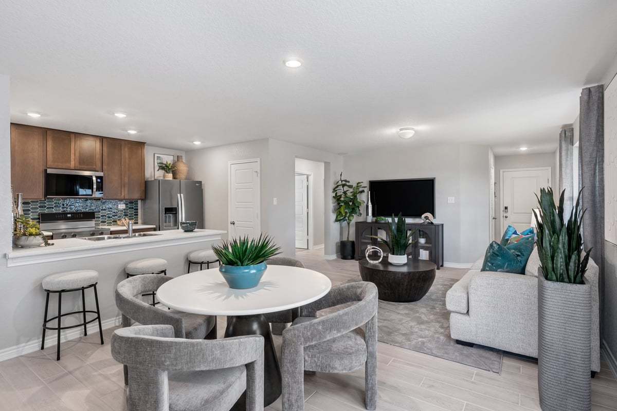 Plan 1417 Modeled floor plan