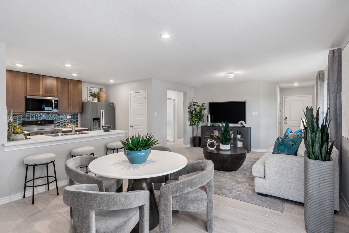 Plan 1417 Modeled - Great room