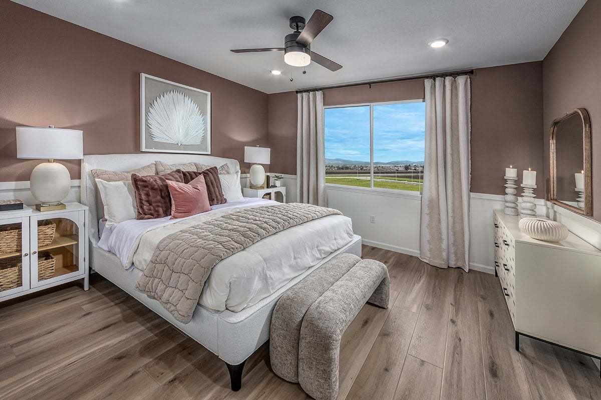 Plan 1674 Modeled - Primary bedroom