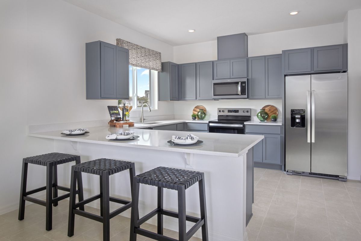 Plan 2385 Modeled - Kitchen