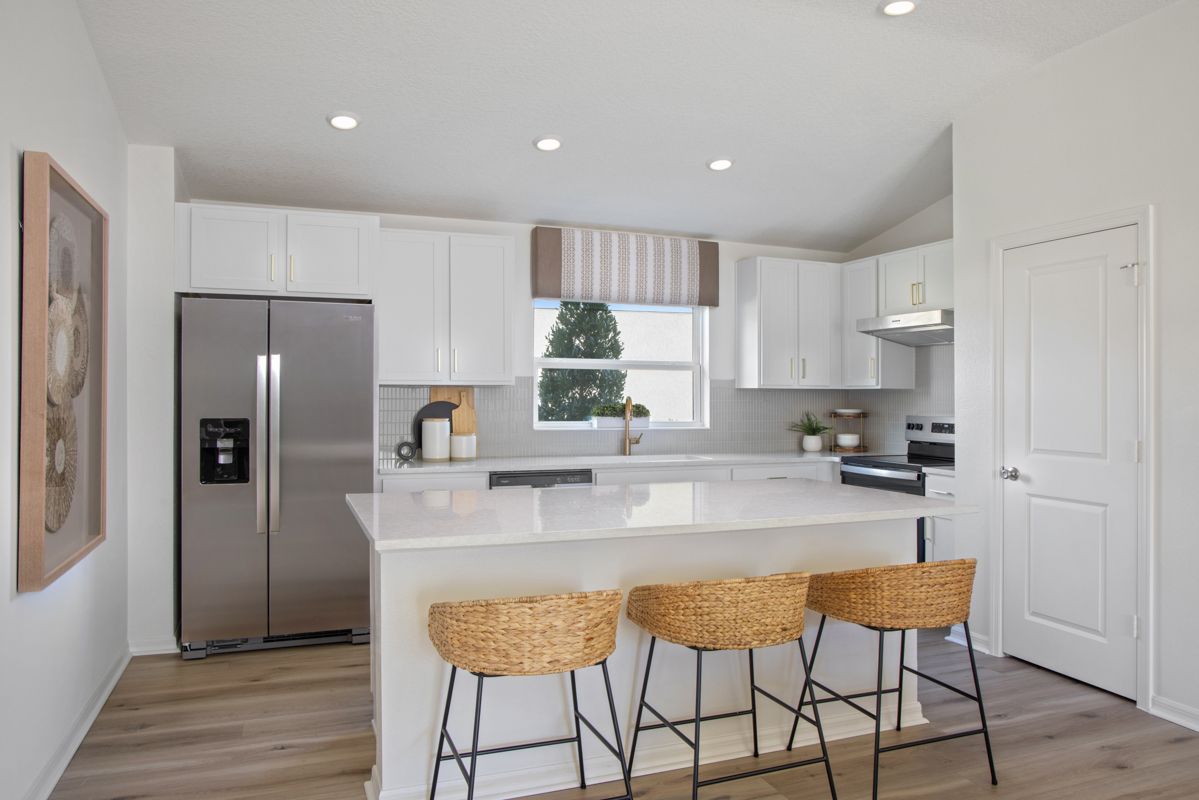 Plan 1501 Modeled - Kitchen