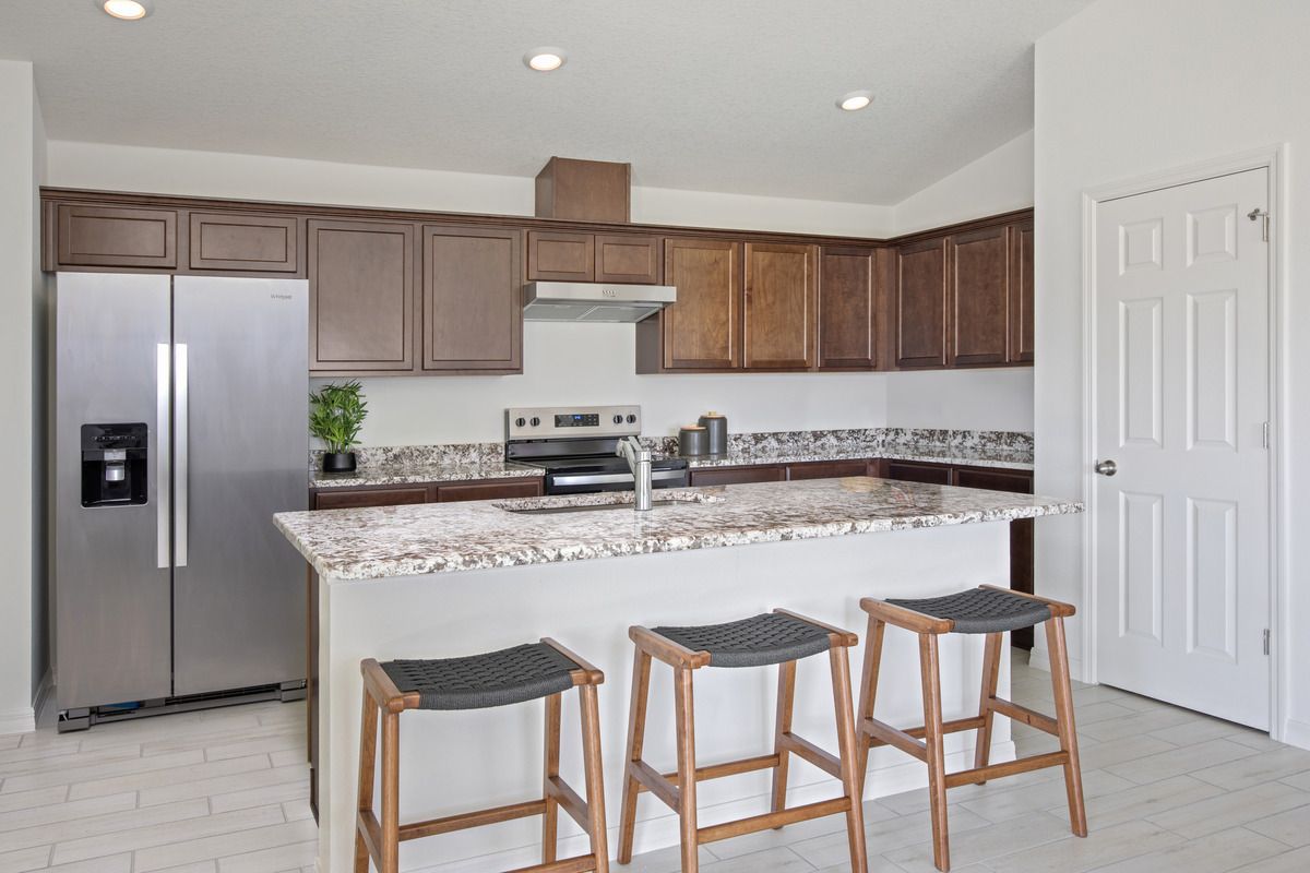 Plan 1511 Modeled - Kitchen