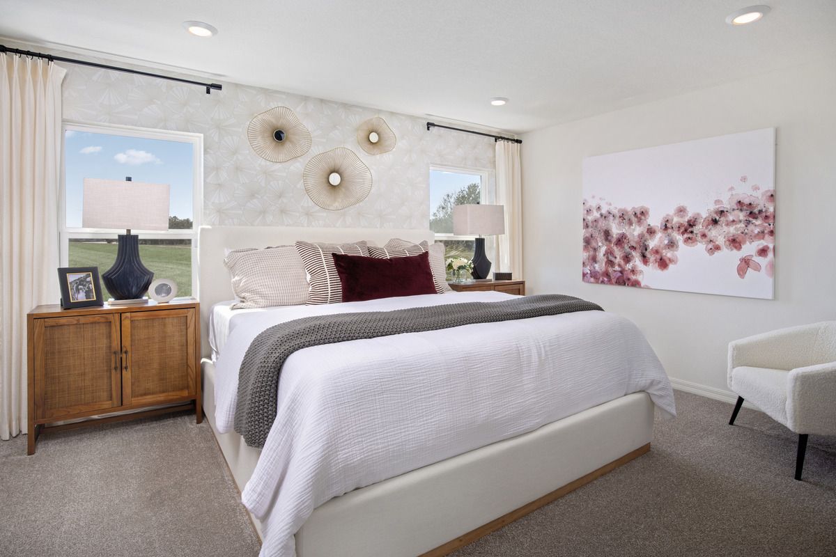 Plan 1511 Modeled - Primary bedroom