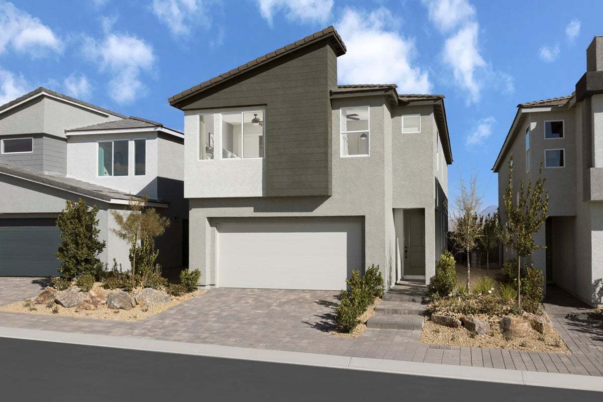 Plan 2069 Modeled - Front exterior