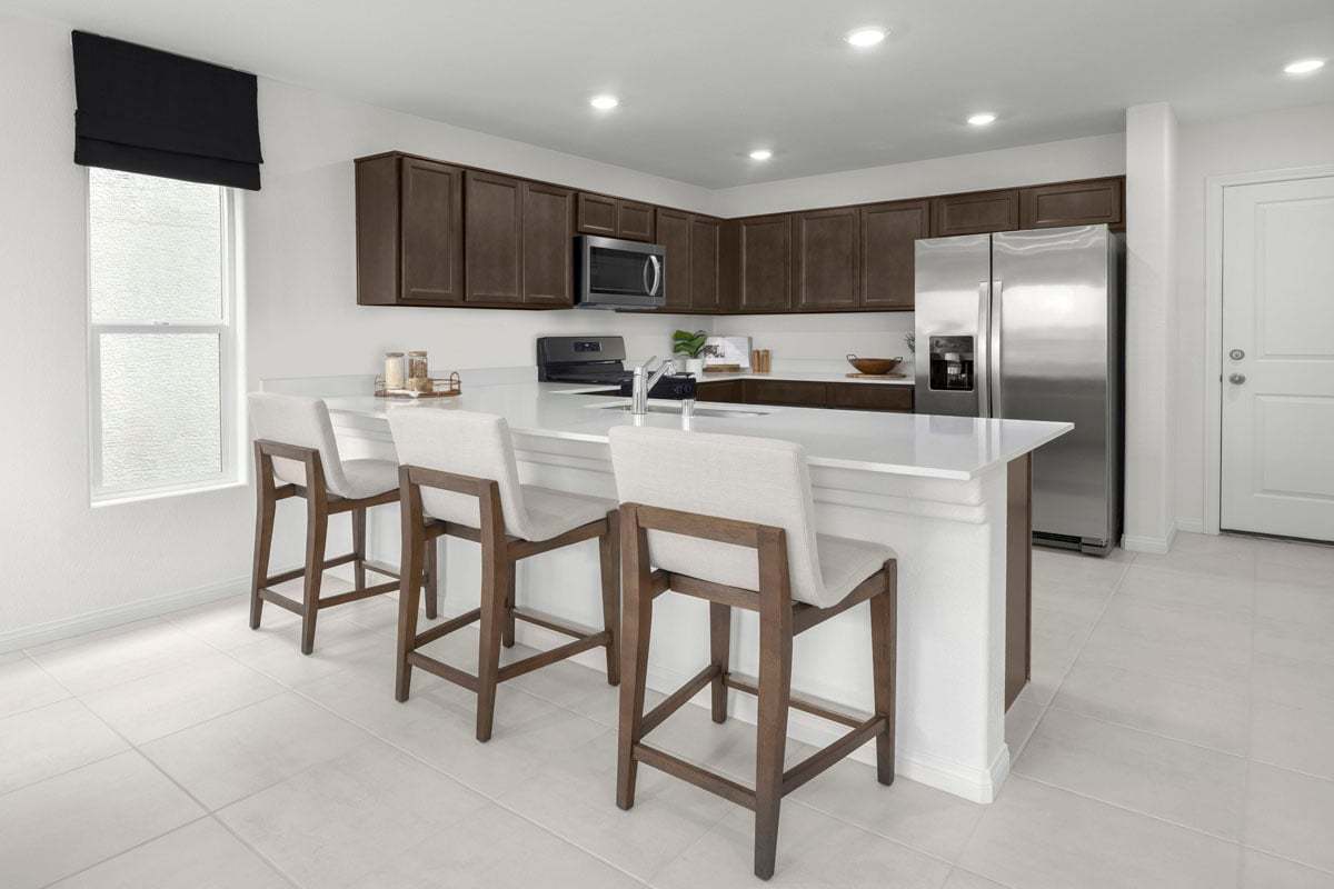 Plan 1590 Modeled - Kitchen